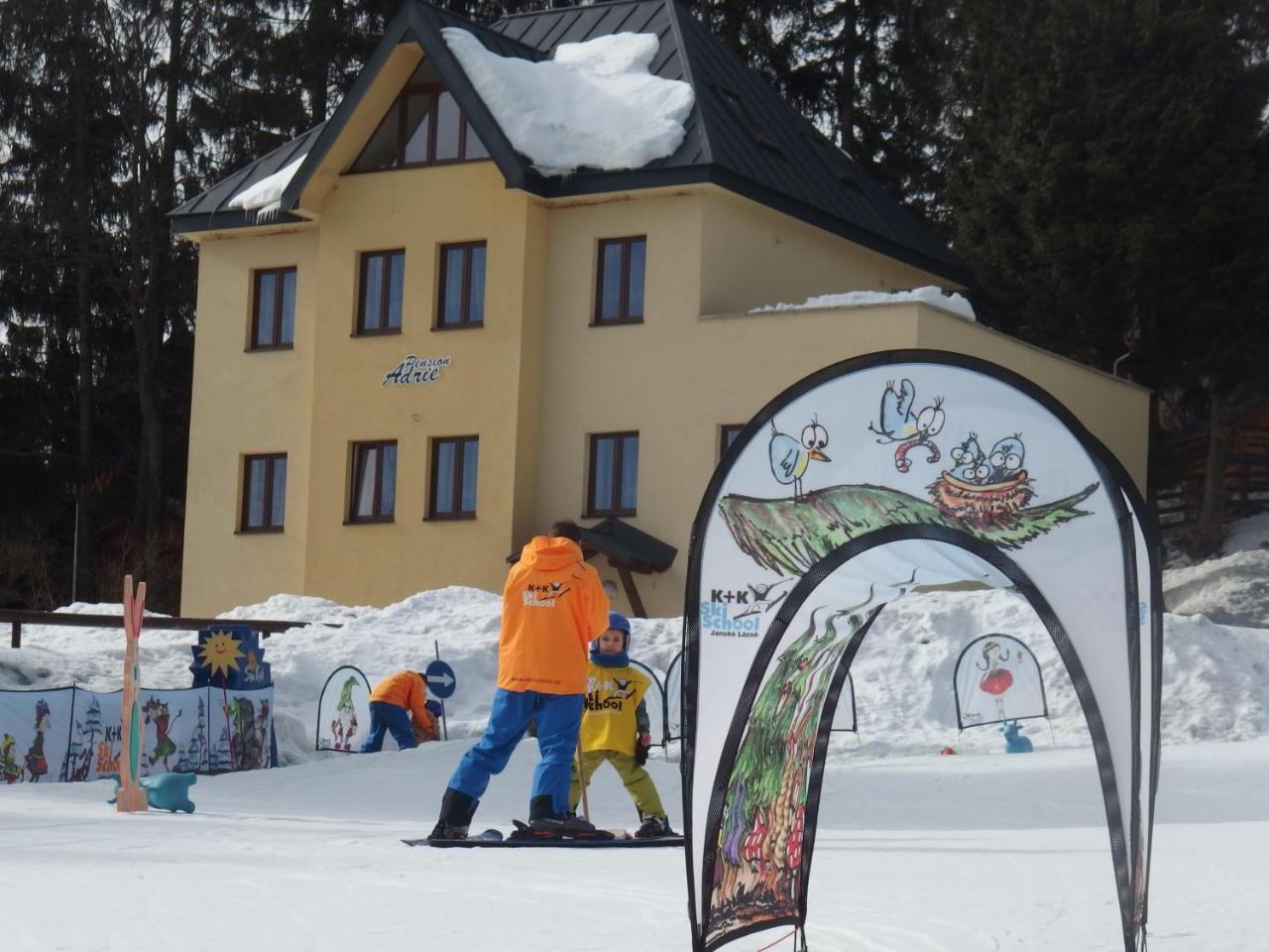 Pension Adrie Janské Lázně Buitenkant foto